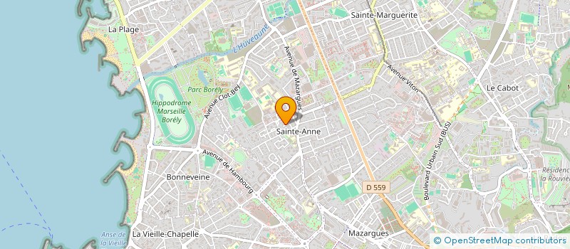 localisation de l'entreprise LA PERLE à MARSEILLE