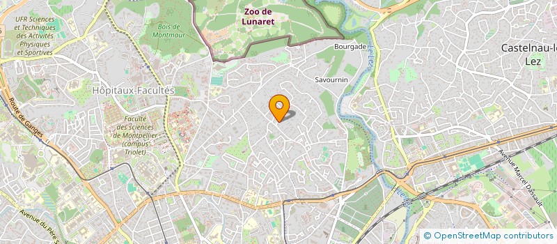 localisation de l'entreprise LA PERLE à MONTPELLIER