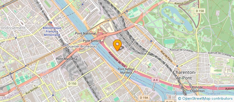 localisation de l'entreprise LA PERLE CONSULTING à CHARENTON-LE-PONT