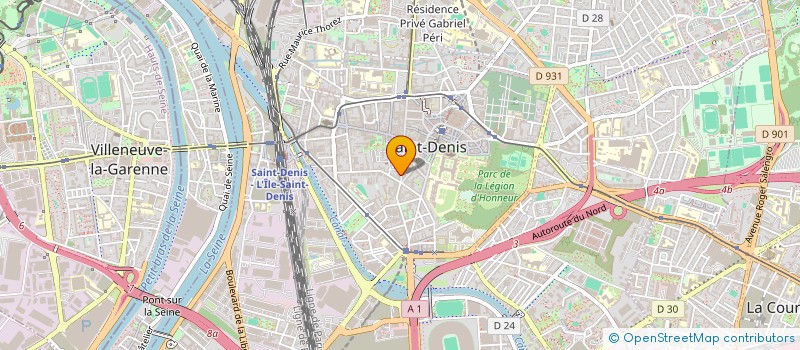 localisation de l'entreprise LA PERLE D'ORIENT à SAINT-DENIS