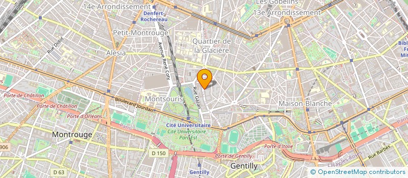 localisation de l'entreprise LA PERLE DE L'AMIRAL  PARIS