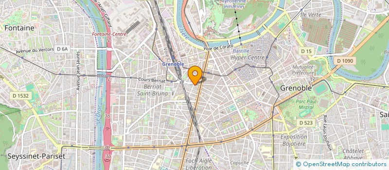 localisation de l'entreprise LA PERLE DES ILES à GRENOBLE