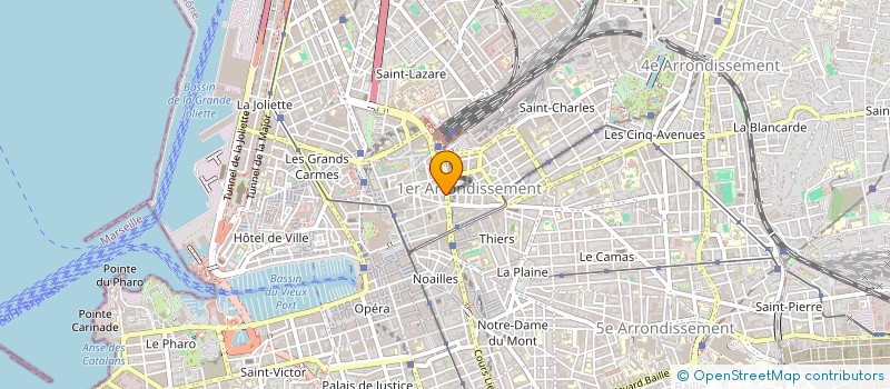 localisation de l'entreprise LA PERLE DES MOTS à MARSEILLE