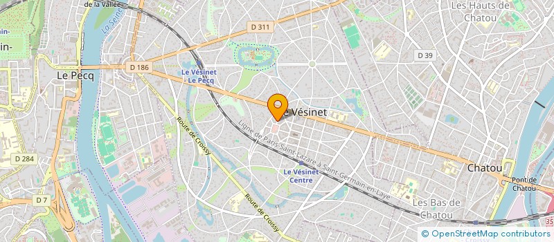 localisation de l'entreprise LA PERLE DIGITALE  CARRIERES-SUR-SEINE