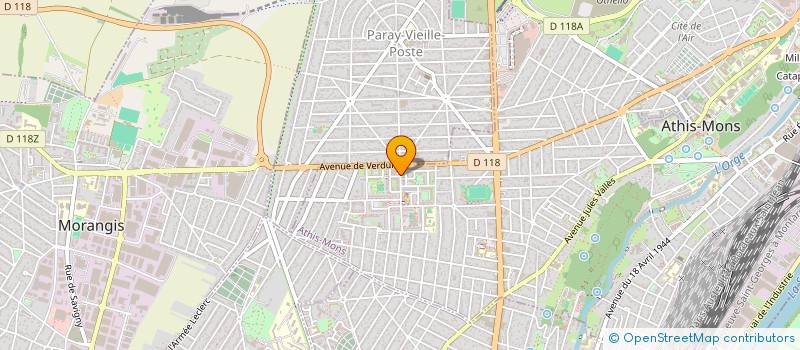 localisation de l'entreprise LA PERLE DU RIF à ATHIS-MONS