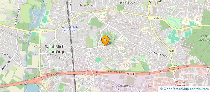 localisation de l'entreprise LA PERLE VTC à SAINT-MICHEL-SUR-ORGE