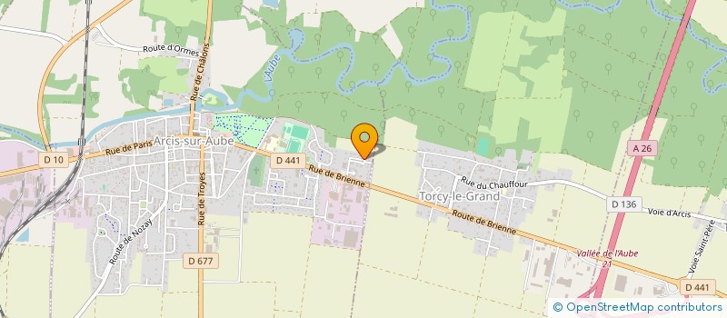 localisation de l'entreprise LA PERLIERE DE ZOLIECREATION à ARCIS-SUR-AUBE