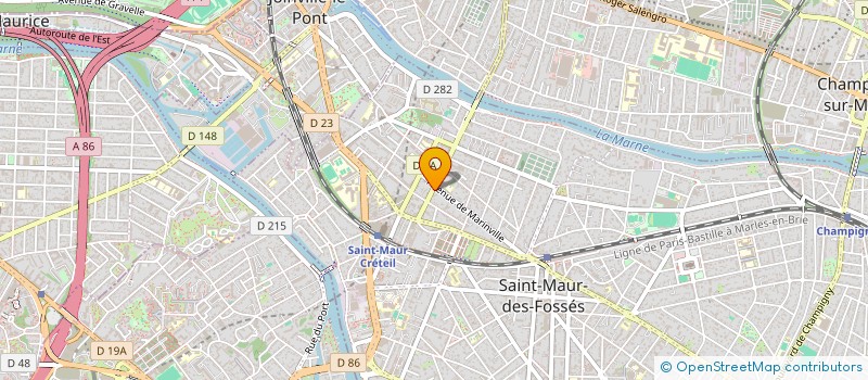 localisation de l'entreprise LA PERSEVERANCE à SAINT-MAUR-DES-FOSSES