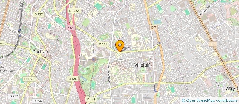 localisation de l'entreprise LA PERSEVERANCE TRANSPORTS à VILLEJUIF