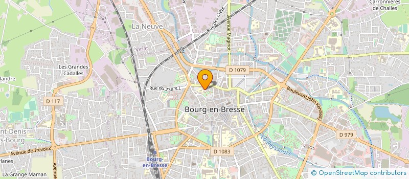 localisation de l'entreprise LA PERSEVERANTE DU RAYON SPORTIF FEMININ à BOURG-EN-BRESSE