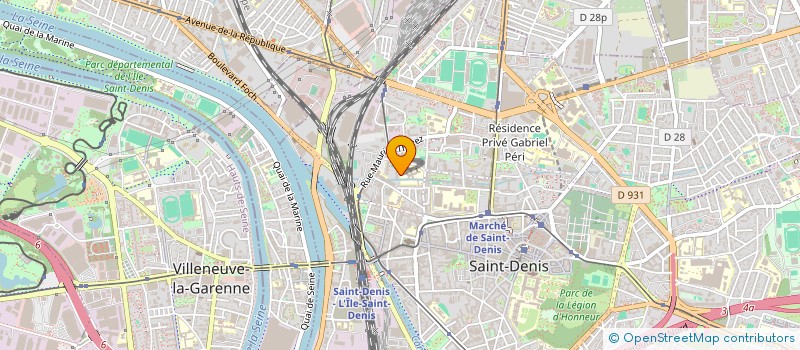 localisation de l'entreprise LA PESTACLERIE à SAINT-DENIS