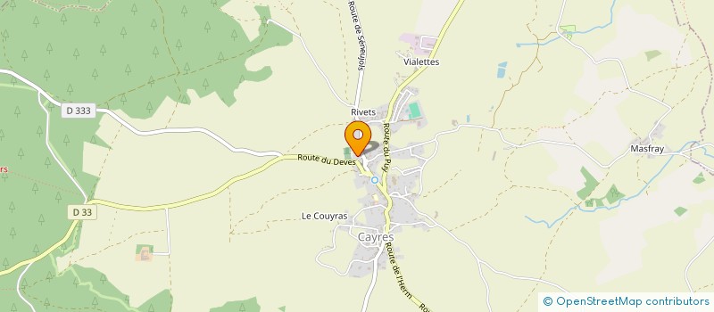 localisation de l'entreprise LA PETANQUE BOUCHITOISE  LE BOUCHET ST NICOLAS