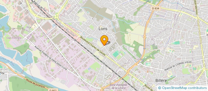 localisation de l'entreprise LA PETANQUE DU TONKIN à BILLERE