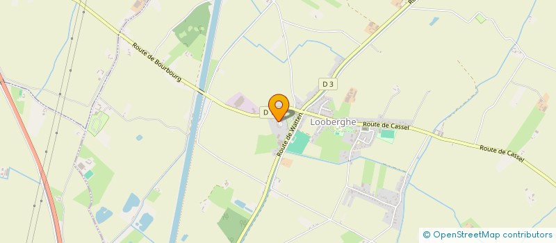 localisation de l'entreprise LA PETANQUE LOOBERGHOISE  LOOBERGHE