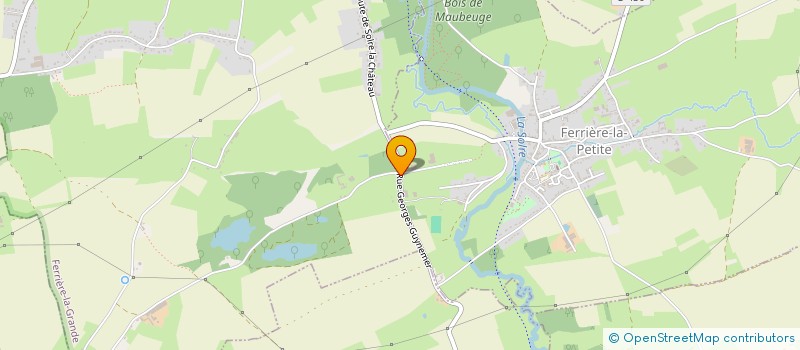 localisation de l'entreprise LA PETITE AGENCE DU COIN  FERRIERE-LA-PETITE