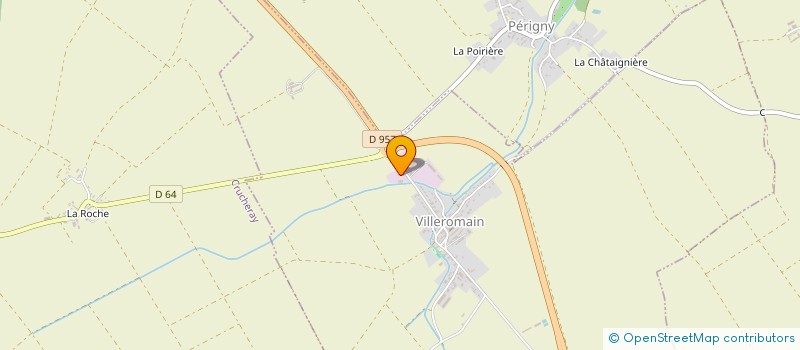 localisation de l'entreprise LA PETITE ARCHE  VILLEROMAIN