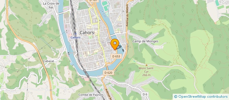 localisation de l'entreprise LA PETITE AUBERGE à CAHORS