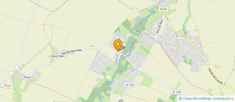 localisation de l'entreprise LA PETITE AUBERGE  ROTS