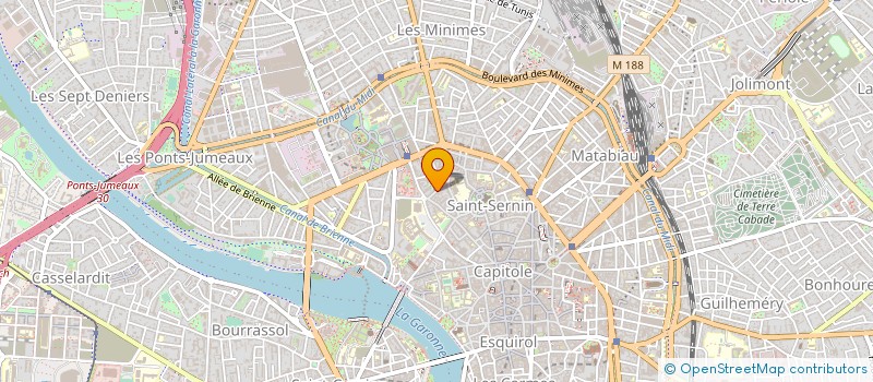 localisation de l'entreprise LA PETITE AUBERGE DE SAINT-SERNIN à TOULOUSE