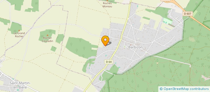 localisation de l'entreprise LA PETITE BASTIDE  BARBIZON