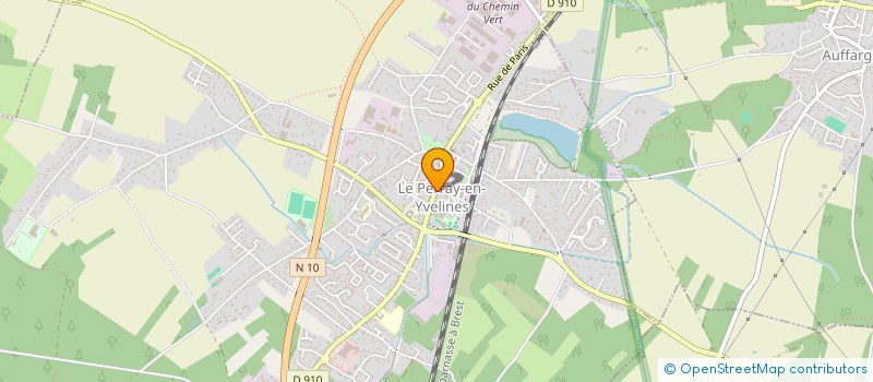 localisation de l'entreprise LA PETITE BEAUTE BY AURELIE à LE PERRAY-EN-YVELINES