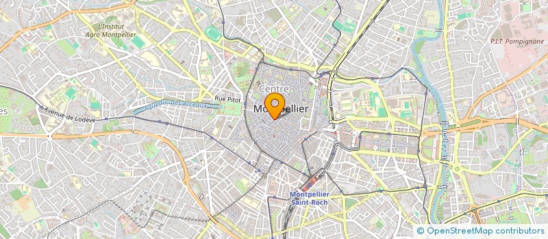 localisation de l'entreprise LA PETITE BOHEME à MONTPELLIER