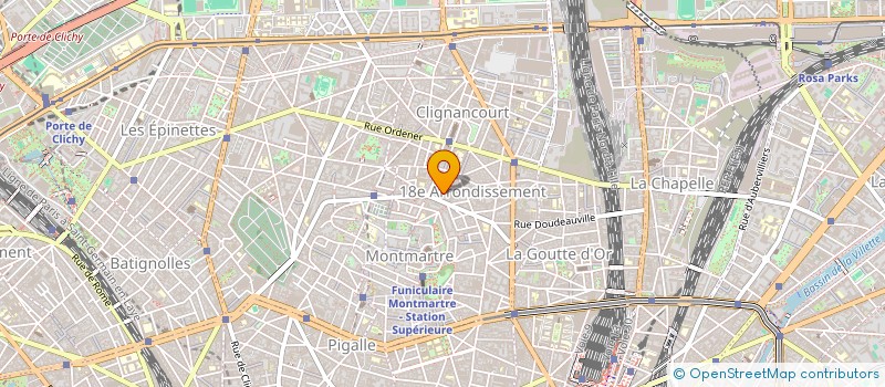 localisation de l'entreprise LA PETITE BOITE  PARIS