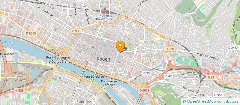 localisation de l'entreprise LA PETITE BOUFFE à ROUEN