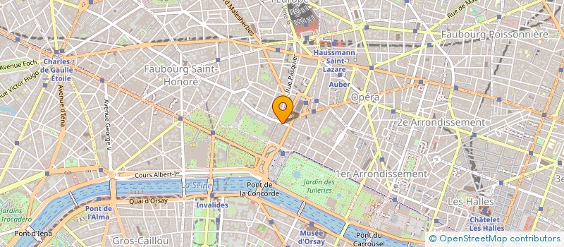 localisation de l'entreprise LA PETITE BOURDONNIERE  PARIS