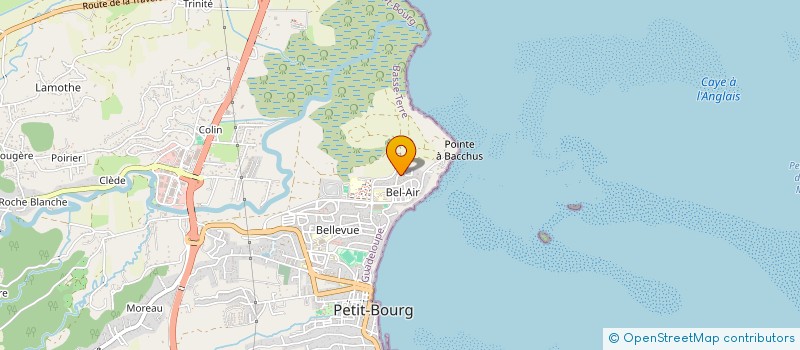 localisation de l'entreprise LA PETITE BOURGEOISE à PETIT-BOURG