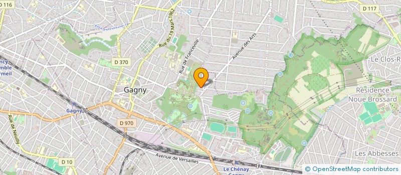 localisation de l'entreprise LA PETITE BOUTIQUE BY ILJ  GAGNY