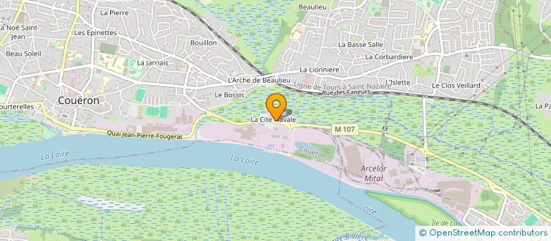 localisation de l'entreprise LA PETITE BRAISE à COUERON