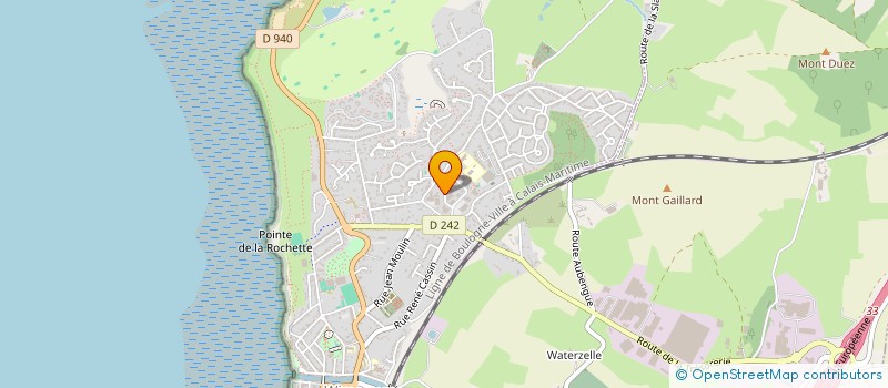 localisation de l'entreprise LA PETITE BROCANTE  WIMEREUX