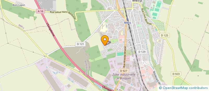 localisation de l'entreprise LA PETITE BULLE BIZARRE  MERU