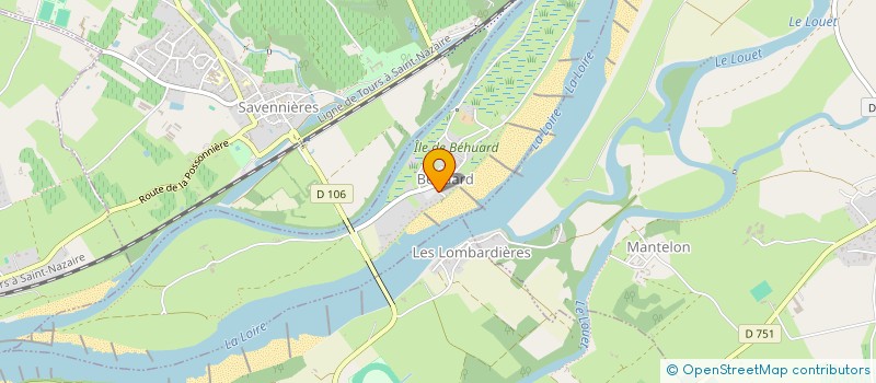 localisation de l'entreprise LA PETITE BURETTE  BEHUARD