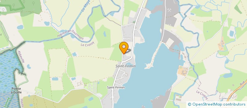 localisation de l'entreprise LA PETITE CABANE à LE CROTOY