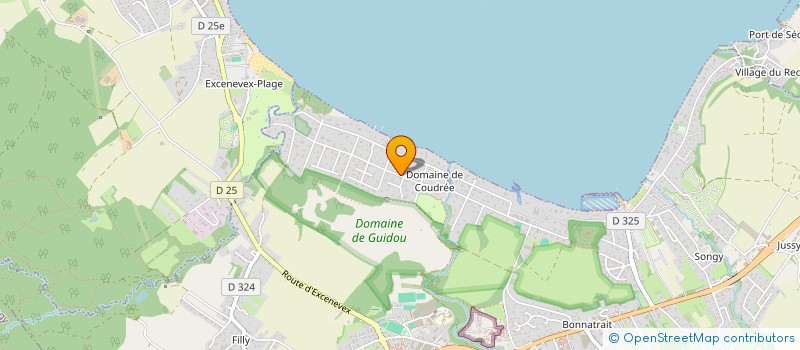 localisation de l'entreprise LA PETITE CALIFORNIE  SCIEZ