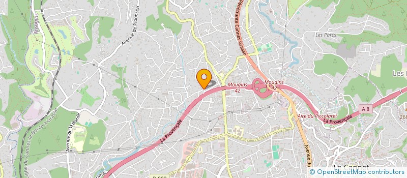 localisation de l'entreprise LA PETITE CANNOISE  CANNES