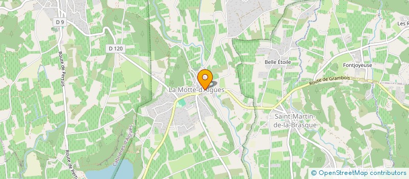 localisation de l'entreprise LA PETITE CANTINE  PERTUIS