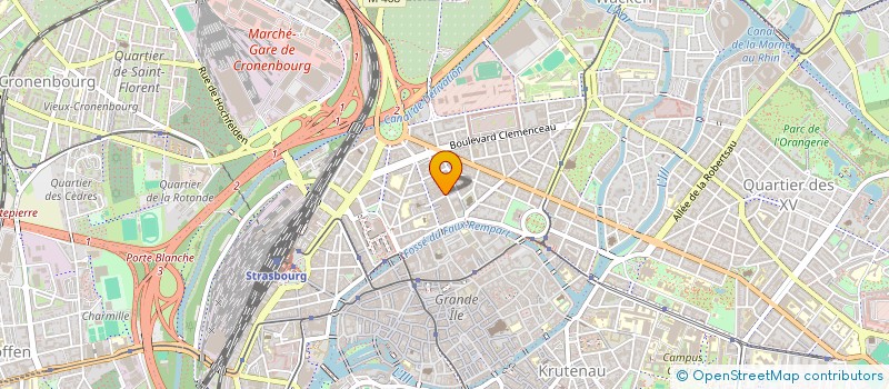 localisation de l'entreprise LA PETITE CANTOCHE à STRASBOURG
