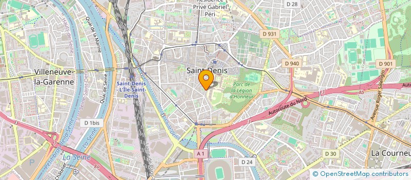 localisation de l'entreprise LA PETITE CASA à SAINT-DENIS