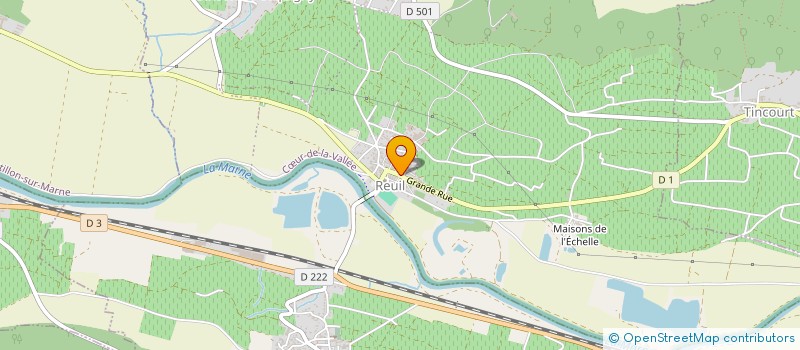 localisation de l'entreprise LA PETITE CAVE  BELVAL-SOUS-CHATILLON