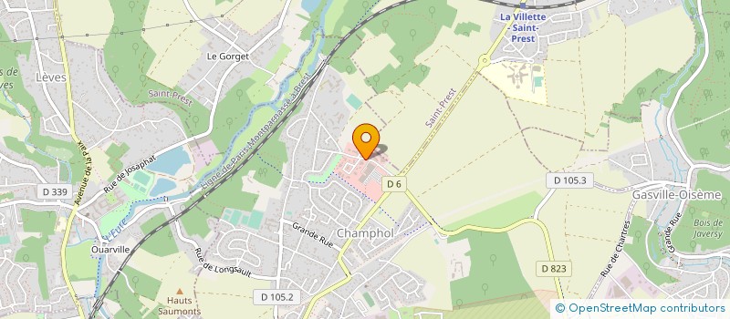 localisation de l'entreprise LA PETITE CHARTRAINE à CHAMPHOL