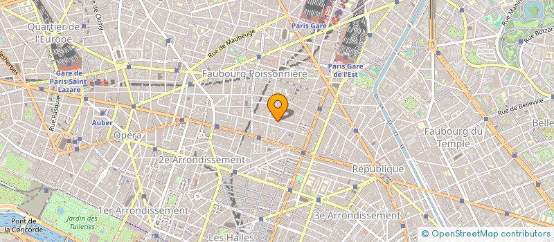 localisation de l'entreprise LA PETITE CHEF  PARIS