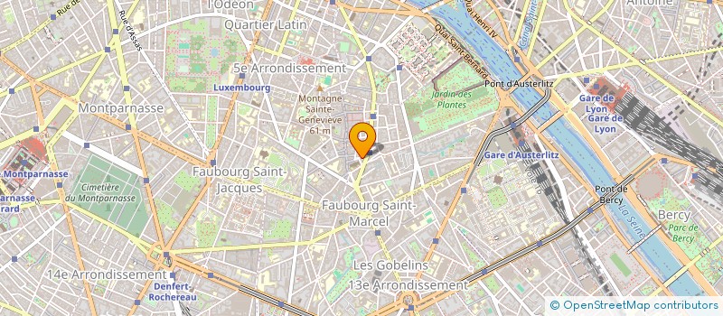 localisation de l'entreprise LA PETITE CHOCOLATERIE DU GRAND PARIS à PARIS