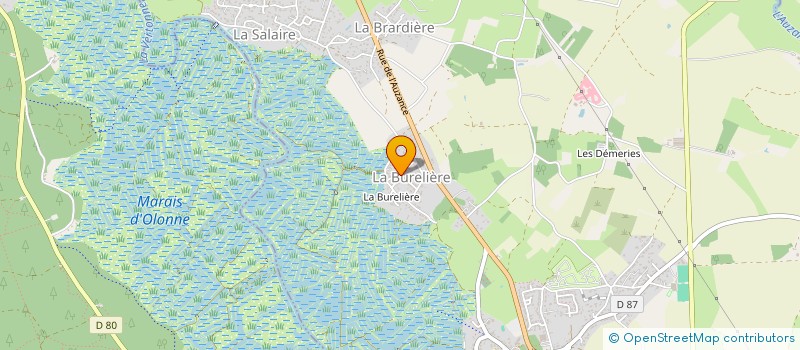 localisation de l'entreprise LA PETITE CONCIERGERIE à LES SABLES-D'OLONNE