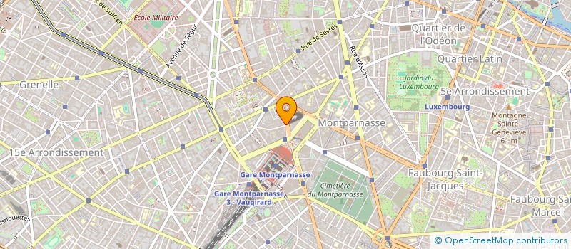 localisation de l'entreprise LA PETITE CORBEILLE  PARIS