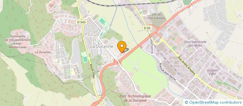 localisation de l'entreprise LA PETITE CRECHE D'AIX GRAND SUD à AIX-EN-PROVENCE