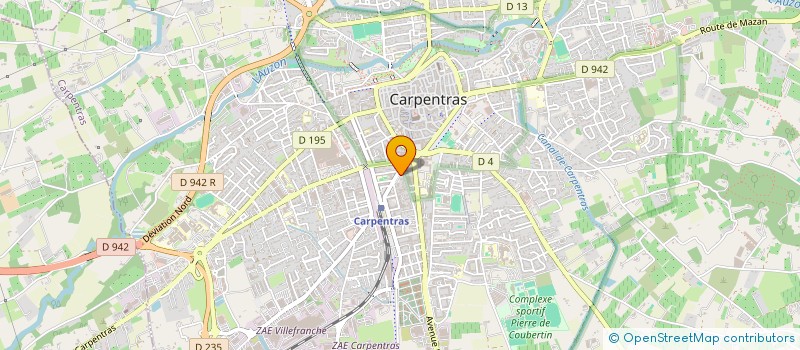 localisation de l'entreprise LA PETITE CRECHE DE CARPENTRAS à CARPENTRAS