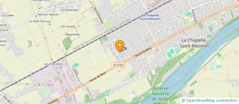 localisation de l'entreprise LA PETITE CRECHE DE FLORIAN à LA CHAPELLE-SAINT-MESMIN